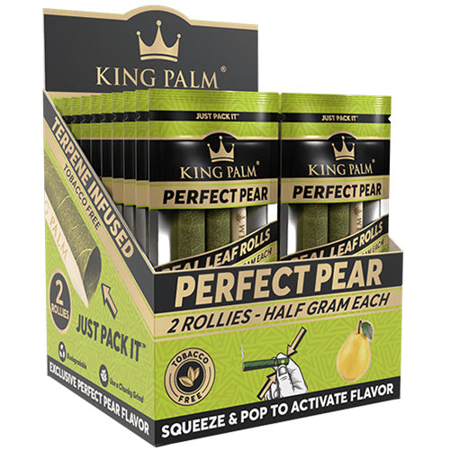 [M1256] KING PALM Rollie 2-Pack Perfect Pear 20ct