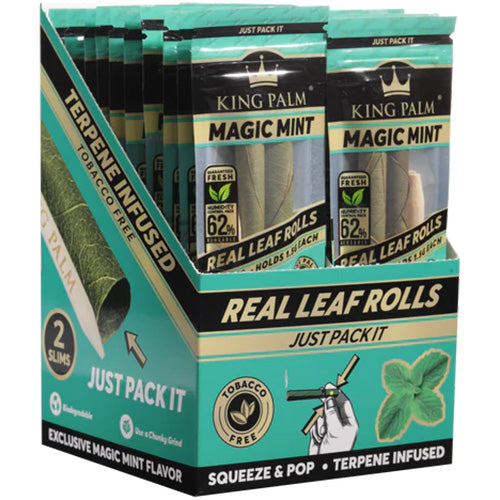 [M1260] KING PALM Slim 2-Pack Magic Mint 20ct