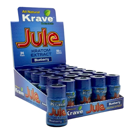 [M1322] KRAVE Jule Kratom Extract Blueberry 10ml 24ct