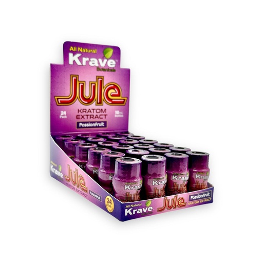 [M1326] KRAVE Jule Kratom Extract Passion Fruit 10ml 24ct