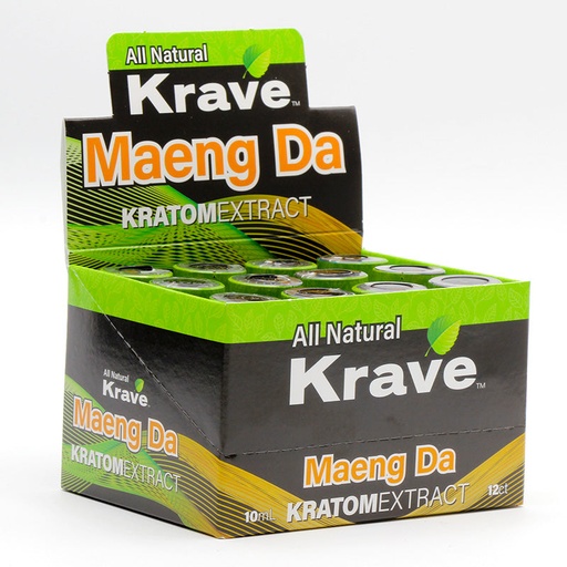 [M1342] KRAVE Pure Extract Shot Maeng Da 10ml 12ct