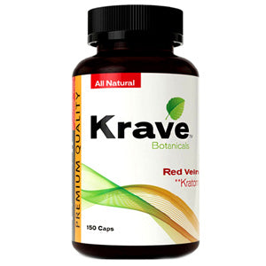 [M1352] KRAVE Kratom Red Vein Caplets 300/1ct