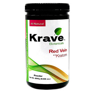 [M1355] KRAVE Kratom Red Vein Powder 250g 1ct