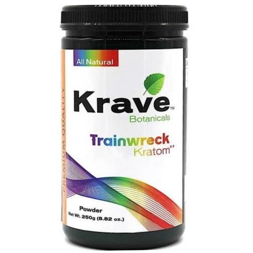 [M1368] KRAVE Kratom Trainwreck Powder 250g 1ct