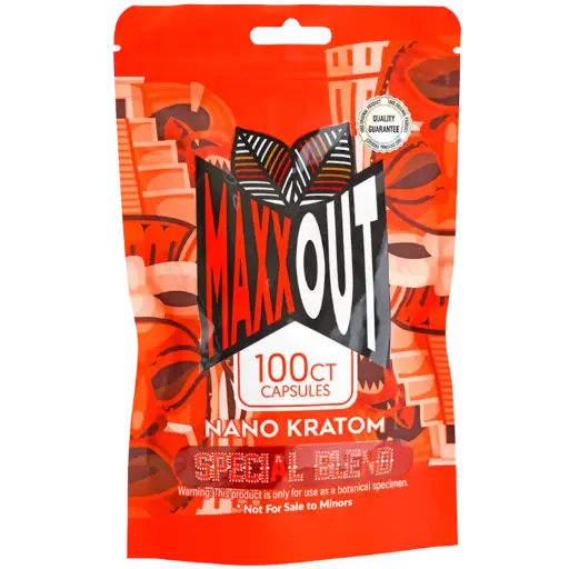 [M1383] MAXXOUT Kratom Special Blend Capsules 100ct