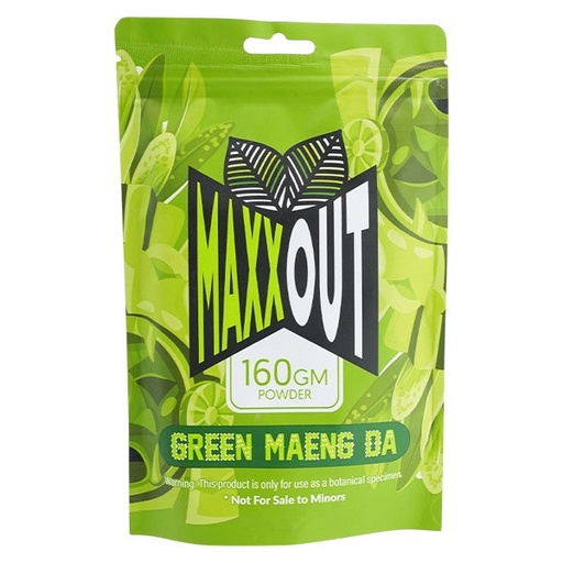 [M1405] MAXXOUT Kratom Green Maeng Da Powder 160g