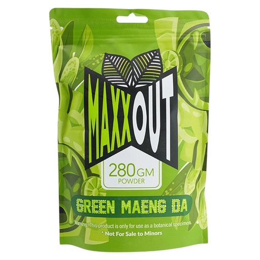 [M1408] MAXXOUT Kratom Green Maeng Da Powder 280g