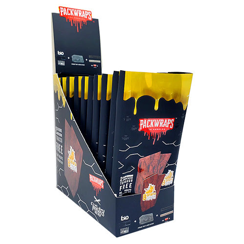 [M1432] PACKWRAPS X TWISTED Banana Cream 2-Pack 10ct