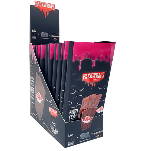 [M1435] PACKWRAPS X TWISTED Strawberry Vanilla 2-Pack 10ct