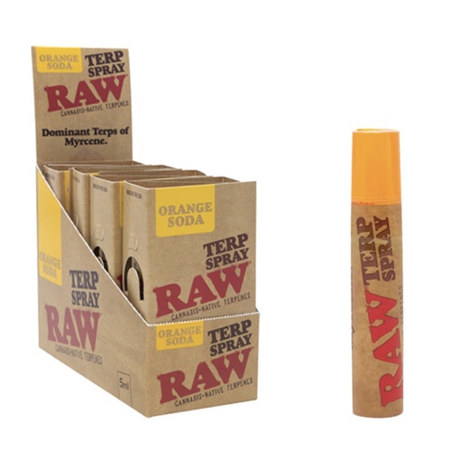 [M1525] RAW Terpene Spray 5ml Orange Soda 8ct
