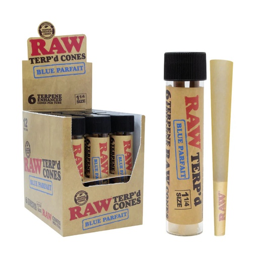 [M1528] RAW Terp Dipped Cones Blue Parfait 6/12ct