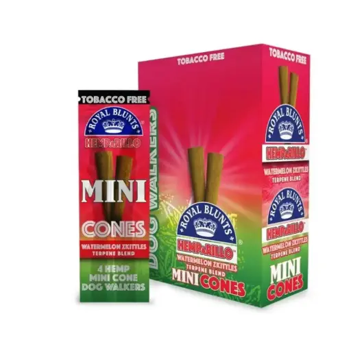 [M1535] ROYAL BLUNTS Mini Cones Watermelon Zkitles 10ct