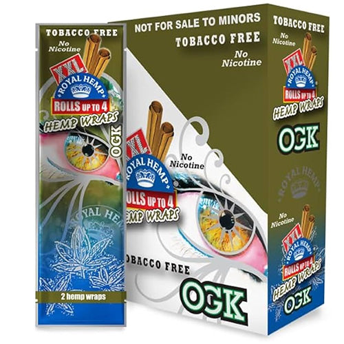 [M1582] XXL Hemp Wraps OGK 25ct