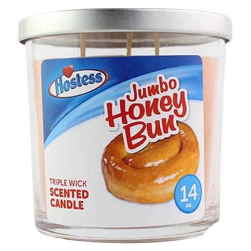 [M1618] SWEET TOOTH 14oz Hostess Honey Bun Candle 4ct