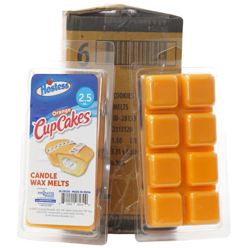 [M1657] SWEET TOOTH 2.5oz Hostess Orange Cupcakes Wax Melts 6ct