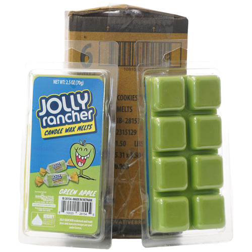 [M1659] SWEET TOOTH 2.5oz Jolly Rancher Green Wax Melts 6ct