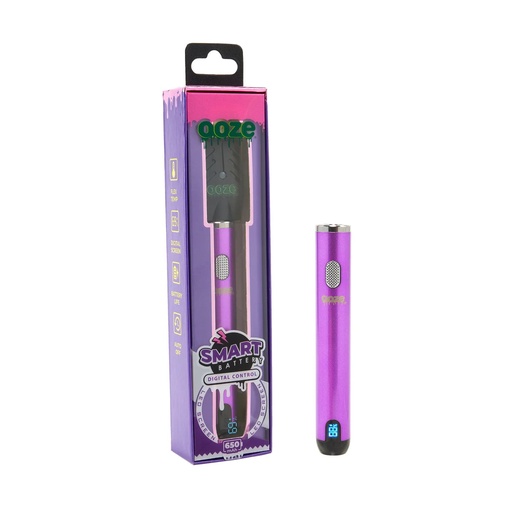 [M1720] OOZE Smart Battery 650mAh Purple 1ct
