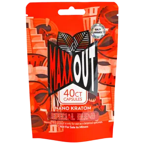 [M1764] MAXXOUT Kratom Special Blend Capsules 40ct