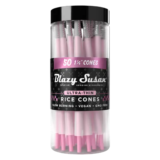 [M1818] BLAZY SUSAN Rice Cones Jar 11/4 Size 50/1ct