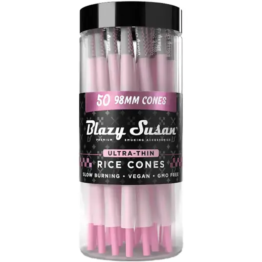 [M1819] BLAZY SUSAN Rice Cones Jar 98mm Size 50/1ct