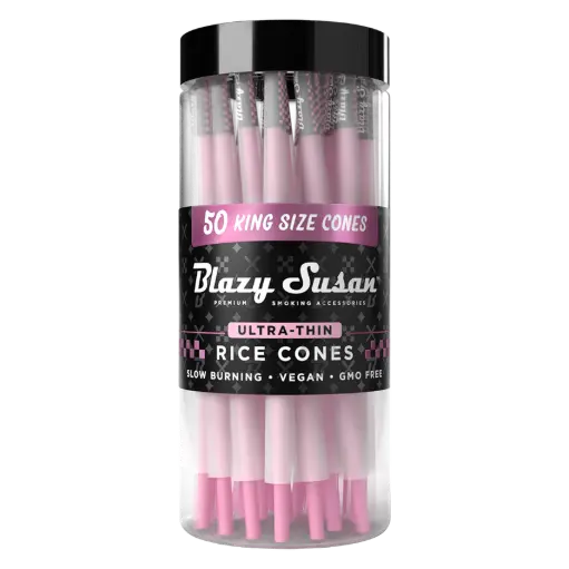 [M1820] BLAZY SUSAN Rice Cones Jar King Size 50/1ct
