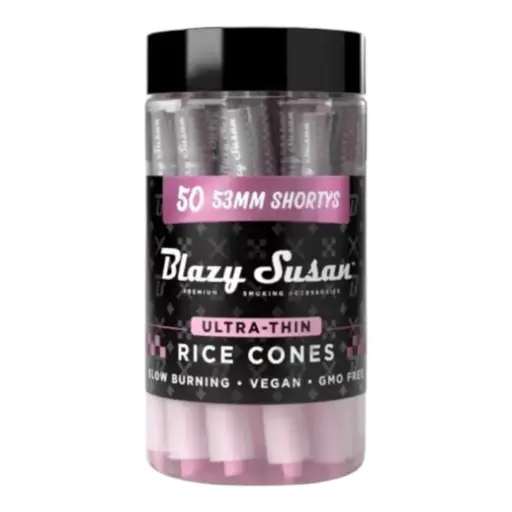[M1821] BLAZY SUSAN Rice Cones Jar 53mm Shorty Size 50/1ct