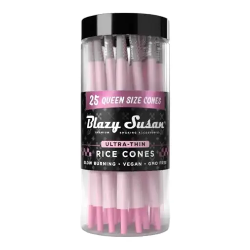 [M1822] BLAZY SUSAN Rice Cones Jar Queen Size 25/1ct