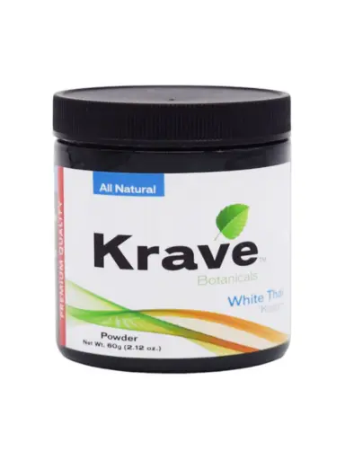 [M1875] KRAVE Kratom White Thai Powder 60g 1ct