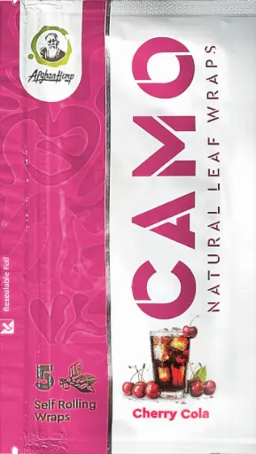 [M1913] CAMO Natural Leaf Wraps Cherry Cola 5-Pack 25ct