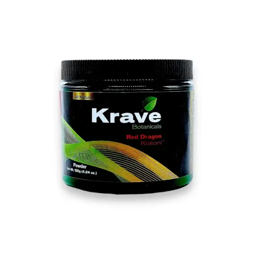 [M2009] KRAVE Kratom Red Dragon Powder 120g 1ct