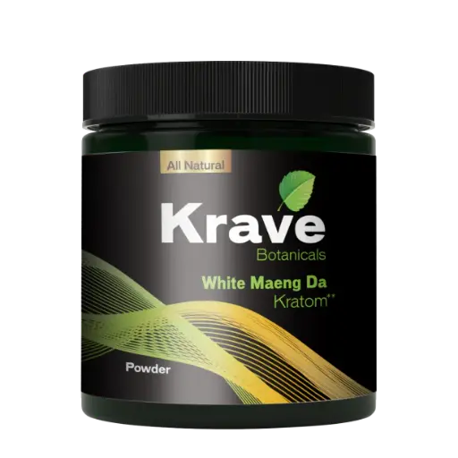 [M2017] KRAVE Kratom White Maeng Da Powder 120g 1ct