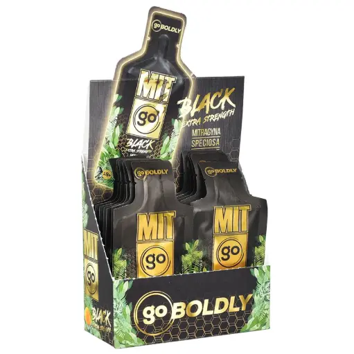 [M2031] MIT45 Kratom Go Gel Black 12ct