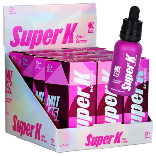 [M2033] MIT45 Kratom Purple Super K Extra Strength 12ct
