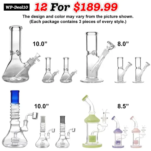 [WP-Deal10] Water Pipe Deal - 10 (12 per Pack)