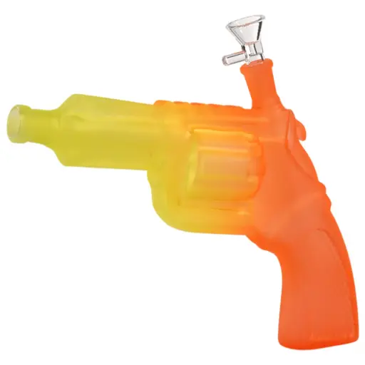 [AM050058] Glass Gun W.P. Revolver (MG-957) 10.0" - Orange
