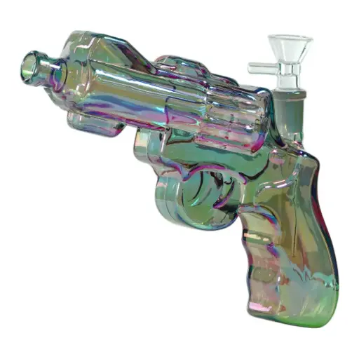 [AM050061] Glass Gun W.P. Small Revolver (MG-959) 8.0" - Green