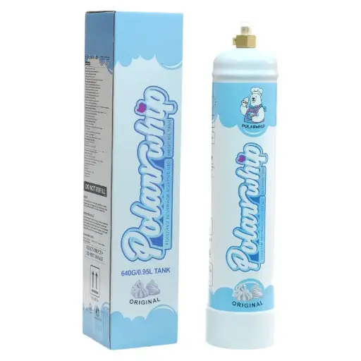 [AM038946] Polar Whip Chargers With Safety Relief Valve 0.95L 640 GR-Original (6 packs per Box)