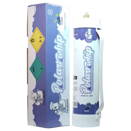 [AM050092] Polar Whip Chargers With Safety Relief Valve 4.5L 3000 GR-Grape (1 pack per Box)