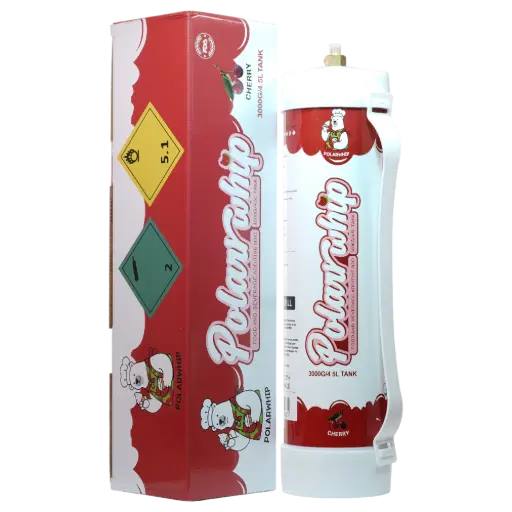 [AM050093] Polar Whip Chargers With Safety Relief Valve 4.5L 3000 GR-Cherry (1 pack per Box)