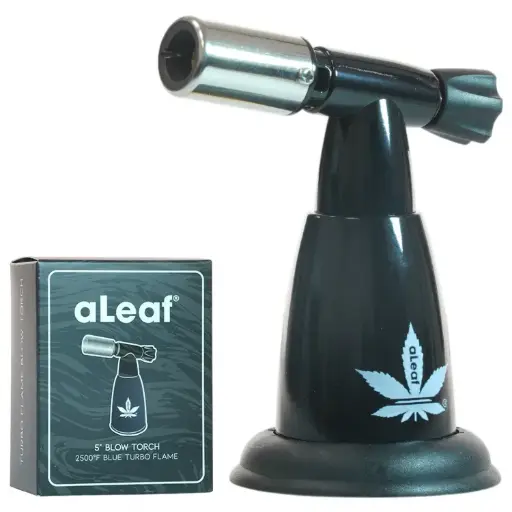 [PC34010] aLeaf Lighter Blow Torch (8542) 5.0" Black