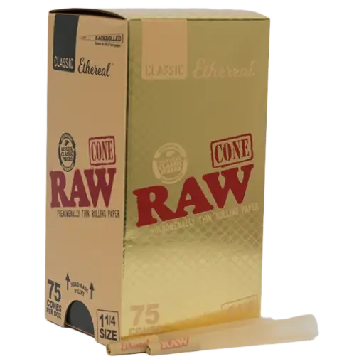 [M2118] RAW Ethereal Cones 11/4 Size 75ct