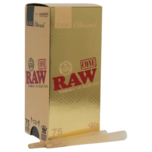 [M2120] RAW Ethereal Cones King Size 75ct