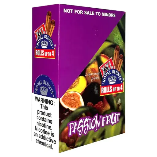 [M2226] XXL Tobacco Wraps Passion Fruit 25ct