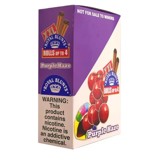 [M2228] XXL Tobacco Wraps Purple Haze 25ct