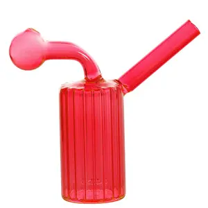 [AM026308] O.B. Water Pipe Full Color 8181 4.0" - Red