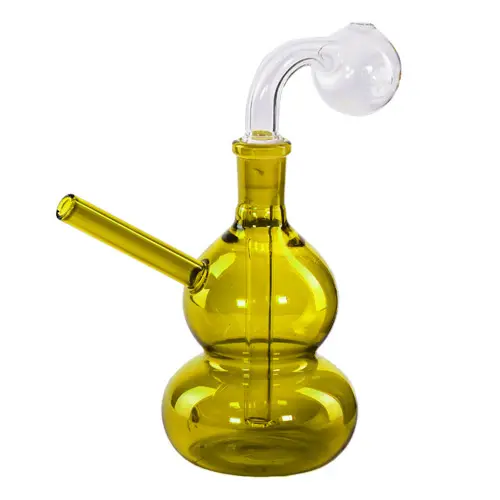 [AM026646] O.B. Water Pipe Double Round 8184 6.0" Yellow