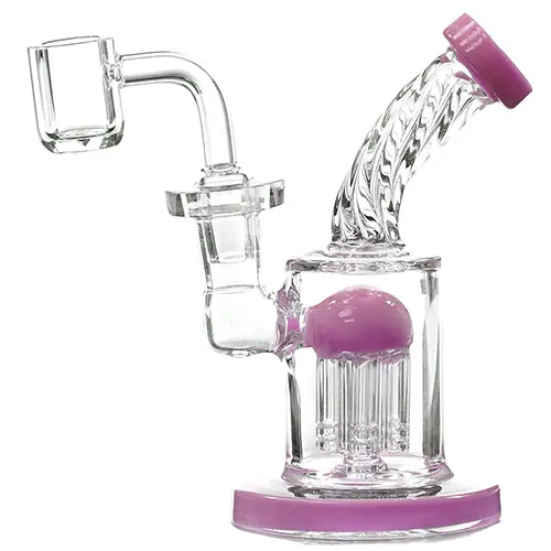 [AM032106] Glass W.P. Swirl (6595) 5.0" - Purple