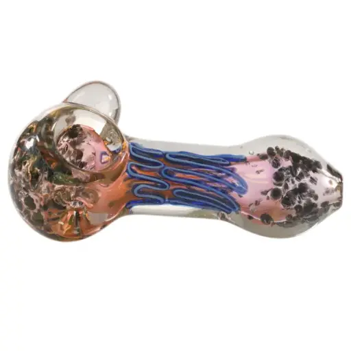 [AM040472] Hand Pipe Glass 4.5" 