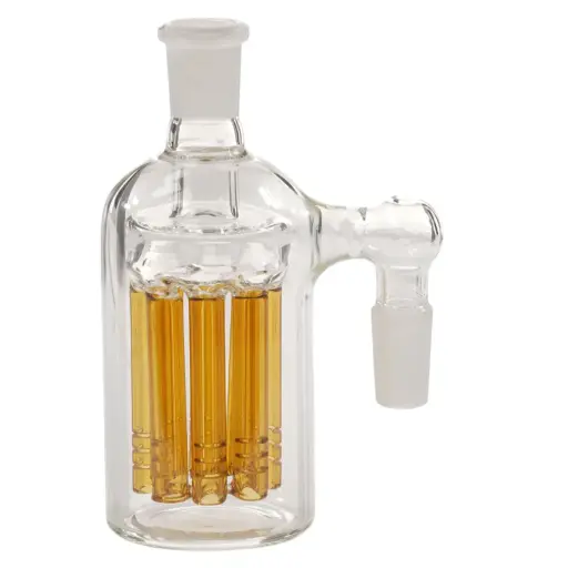 [AM050024] Ash Catcher 90 degree Tree 14mm 5.0" - Brown