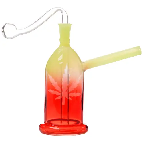 [AM026329] O.B. Water Pipe with 10mm 2089a 5.0" Red/Green